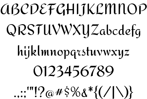 Redressed Font