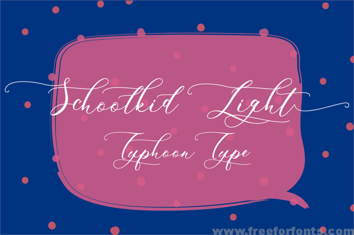 Script Font Family Free Download