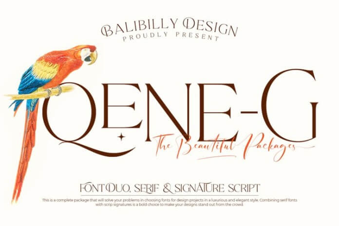 Qene-G Font