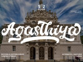 Agasthiya Rococo Script Font