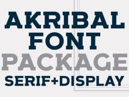 Akribal Font