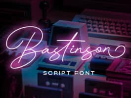 Bastinson Handwritten Font