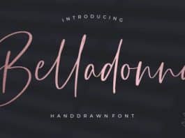 Belladonna Script Font