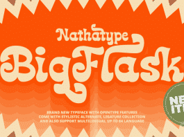 Big Flask Font