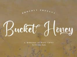 Bucket Honey Script Font