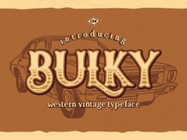 Bulky Font