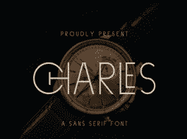 Charles - An Elegant Sans Serif Font