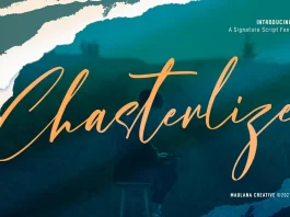 Chasterlize Script Font