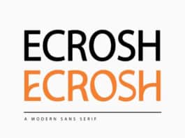 Ecrosh Font