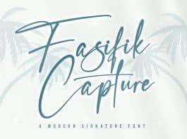 Fasifik Capture Script Font