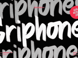 Griphones SVG Handwritten Font