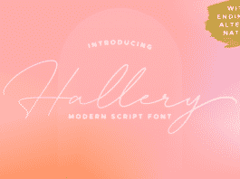 Hallery Font