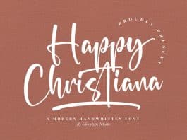 Happy Christiana Script Font