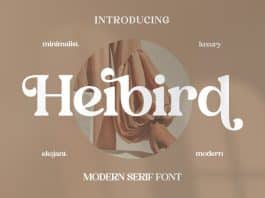 Heibird Serif Font