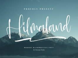 Hilmaland Font