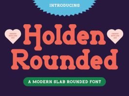 Holden Rounded - Slab Serif Font