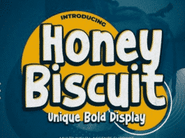 Honey Biscuit - Unique Bold Display Font