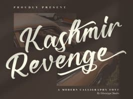 Kashmir Revenge Script Font