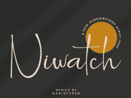 Niwatch Font