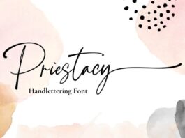 Priestacy Handwritten Font