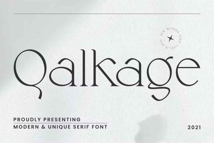 Qalkage Font