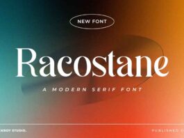 Racostane Font