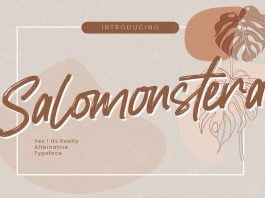 Salomonstera Font