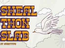 Sheal Thon Slab Font