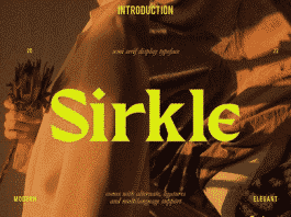 Sirkle - Semi Serif Display Font