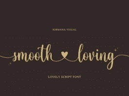 Smooth Loving Font