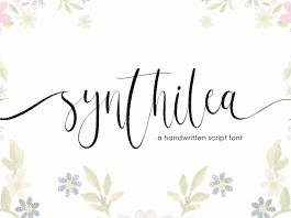 Synthilea Calligraphy Font