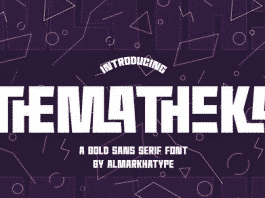 Thematheka - Bold Display Sans Font