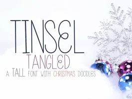 Tinsel Tangled Font