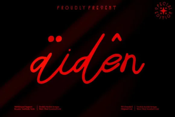 Aiden Font