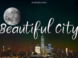 Beautiful City Font