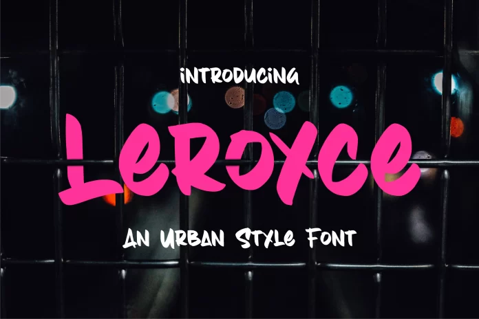 Leroyce Font