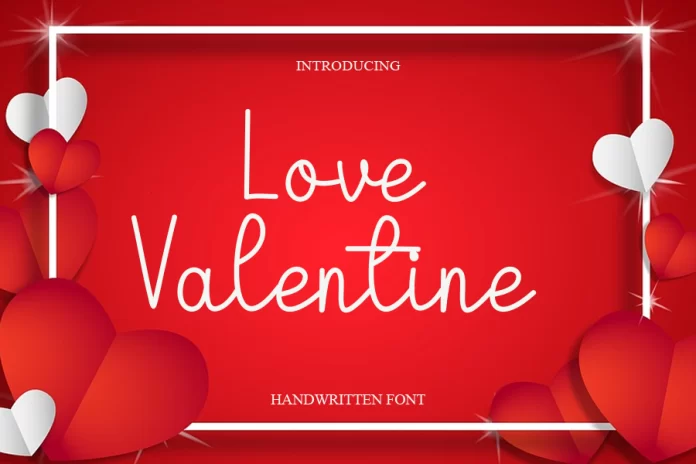 Love Valentine Font