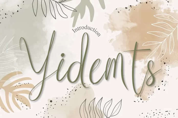 Yidemts Font