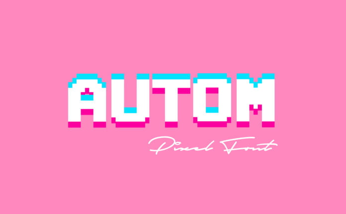 Autom — Pixel Bold Font