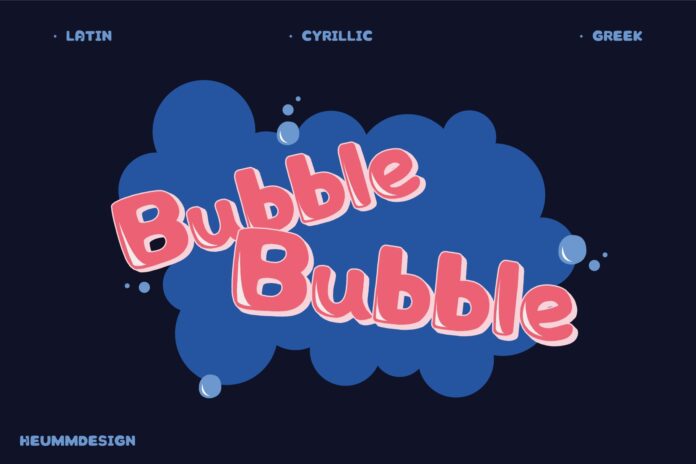 HU Bubble Font