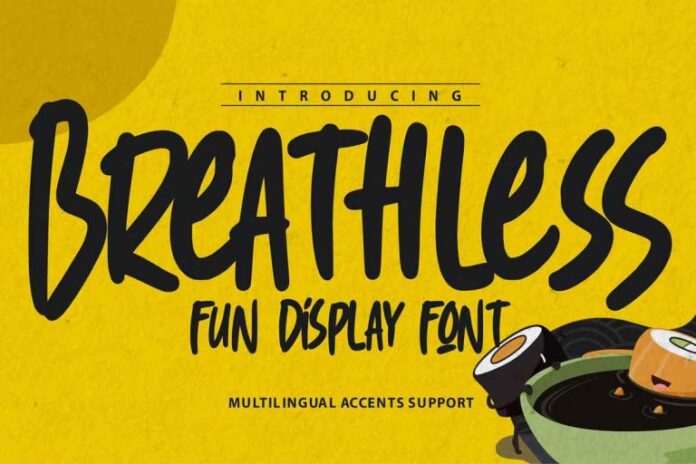 Breathless Font