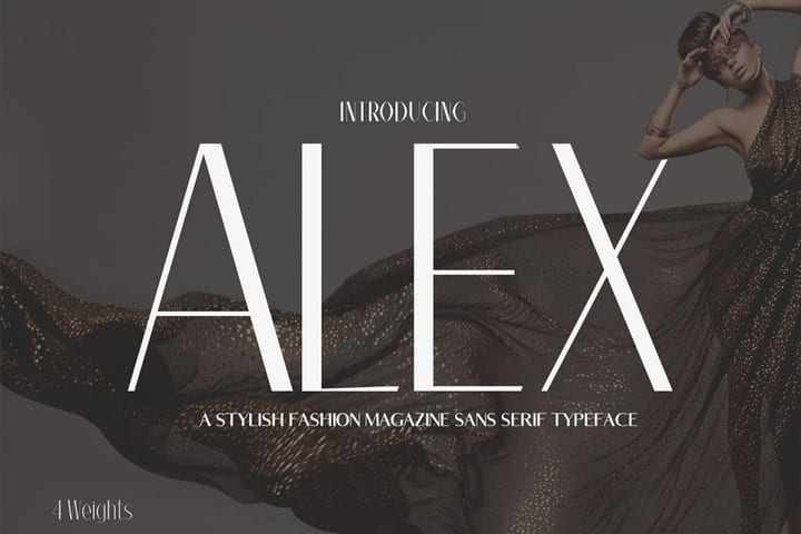 Alex Font Free Font Download