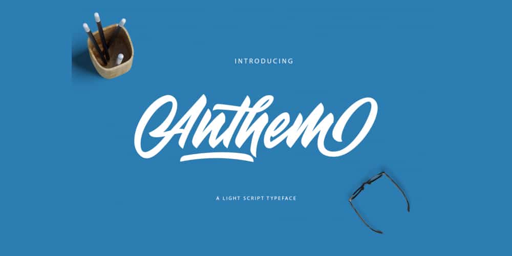 Anthem Typeface Font - fontforlife.com