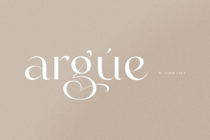 Argue - Stylish Font