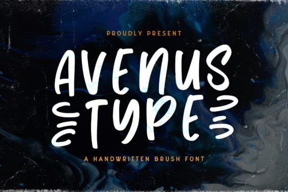 Avenus Type - Quirky Display Font