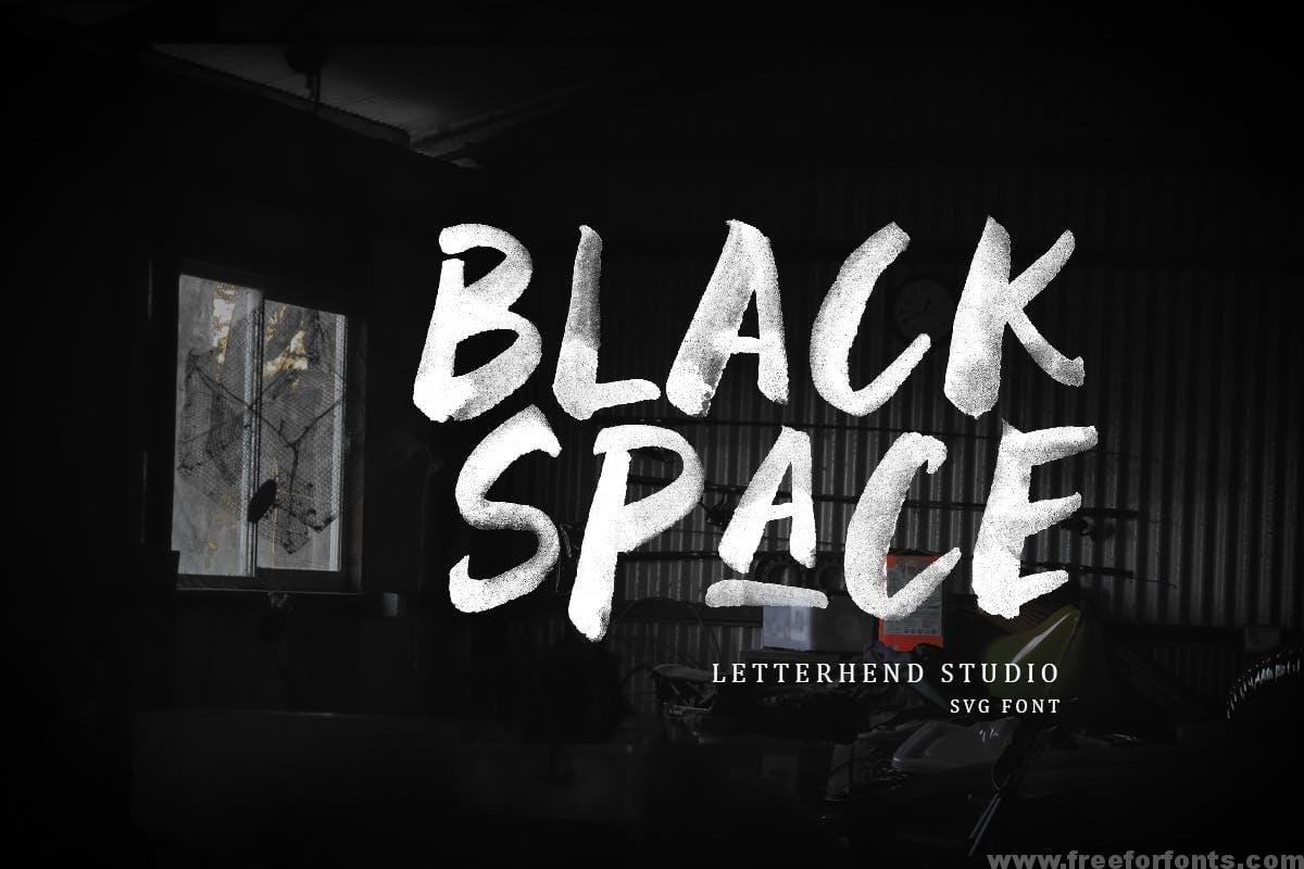 Download Black Space Svg Font Free Download Free Font Download SVG, PNG, EPS, DXF File