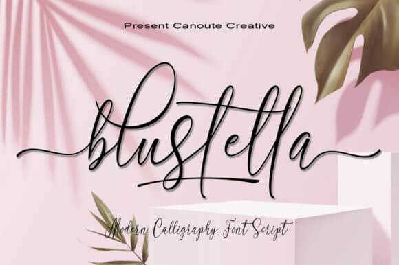 Blustella Font