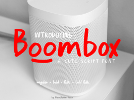 Boombox Font