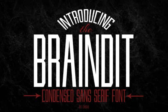 Braindit Font