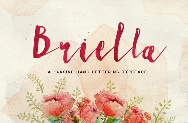 Briella Script Font